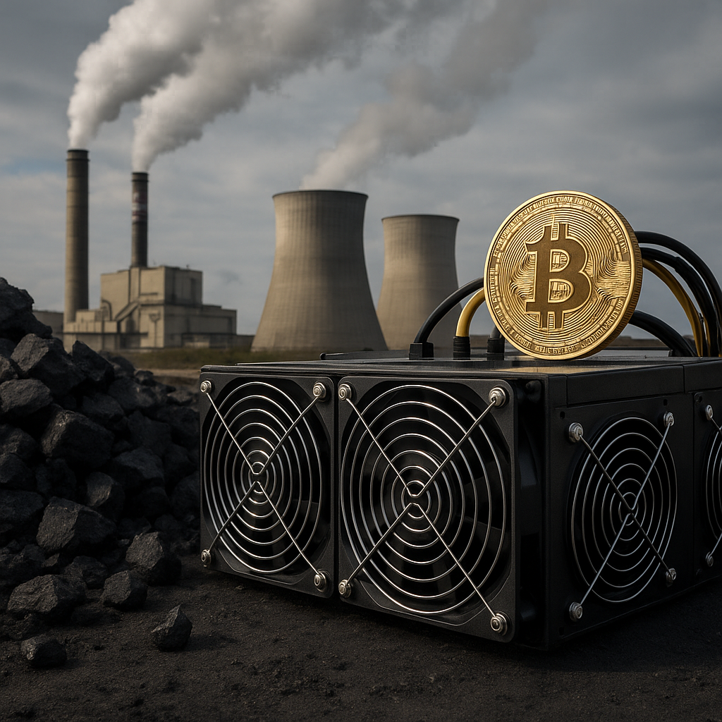 How Coal Is Still Powering Cryptocurrency Mining