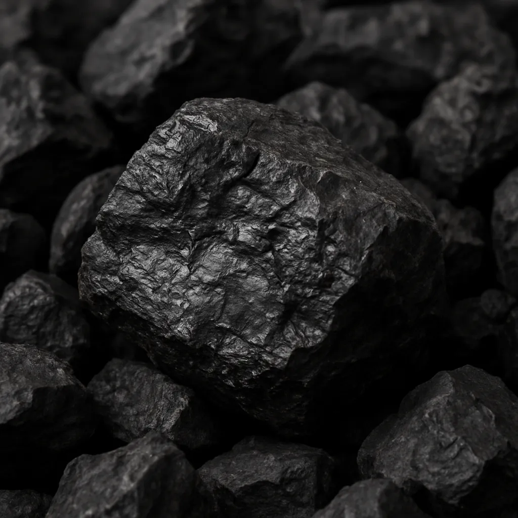Coal for silicon metal