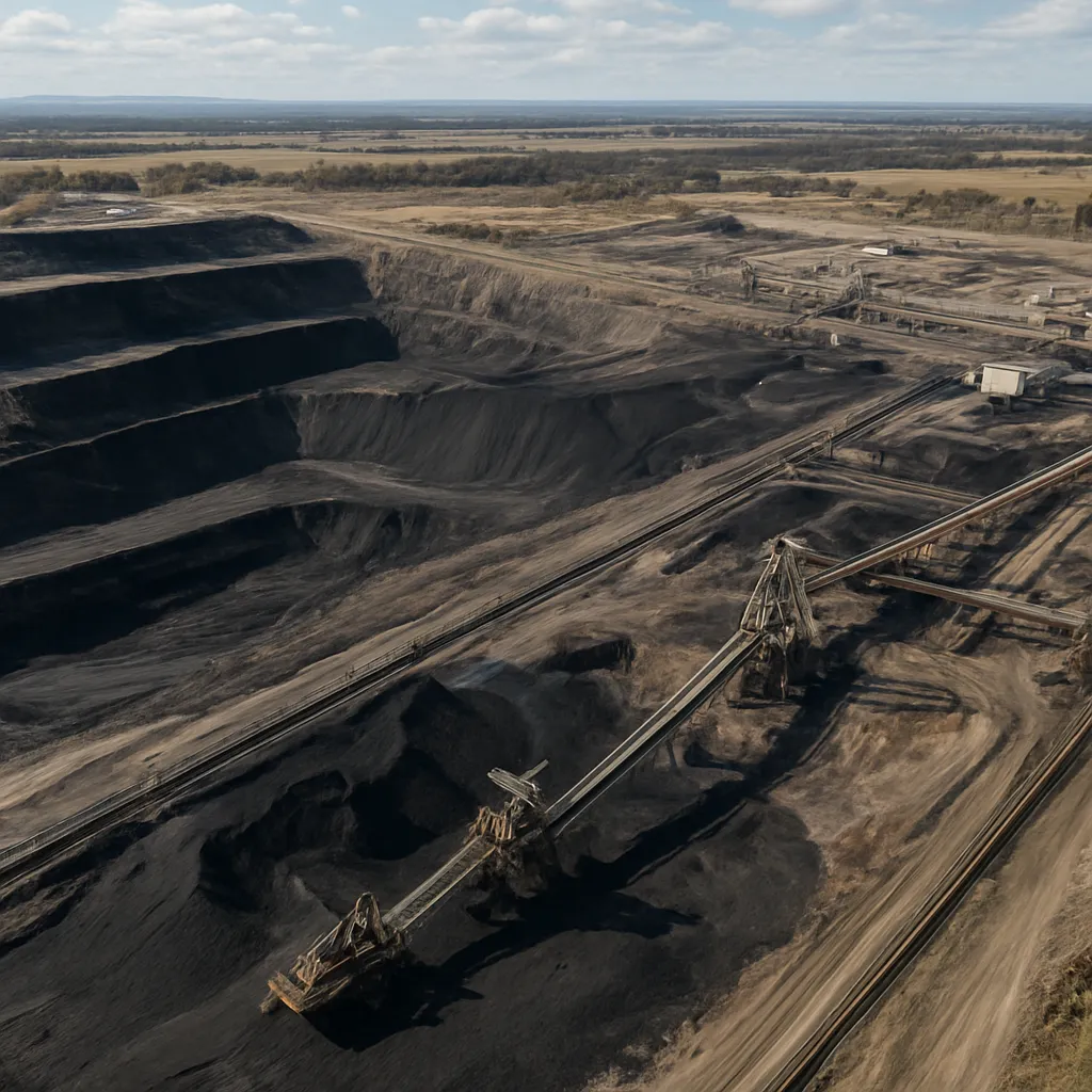 Peak Downs Mine Australia Coal Stock Peak Downs Mine Australia Coal Stock