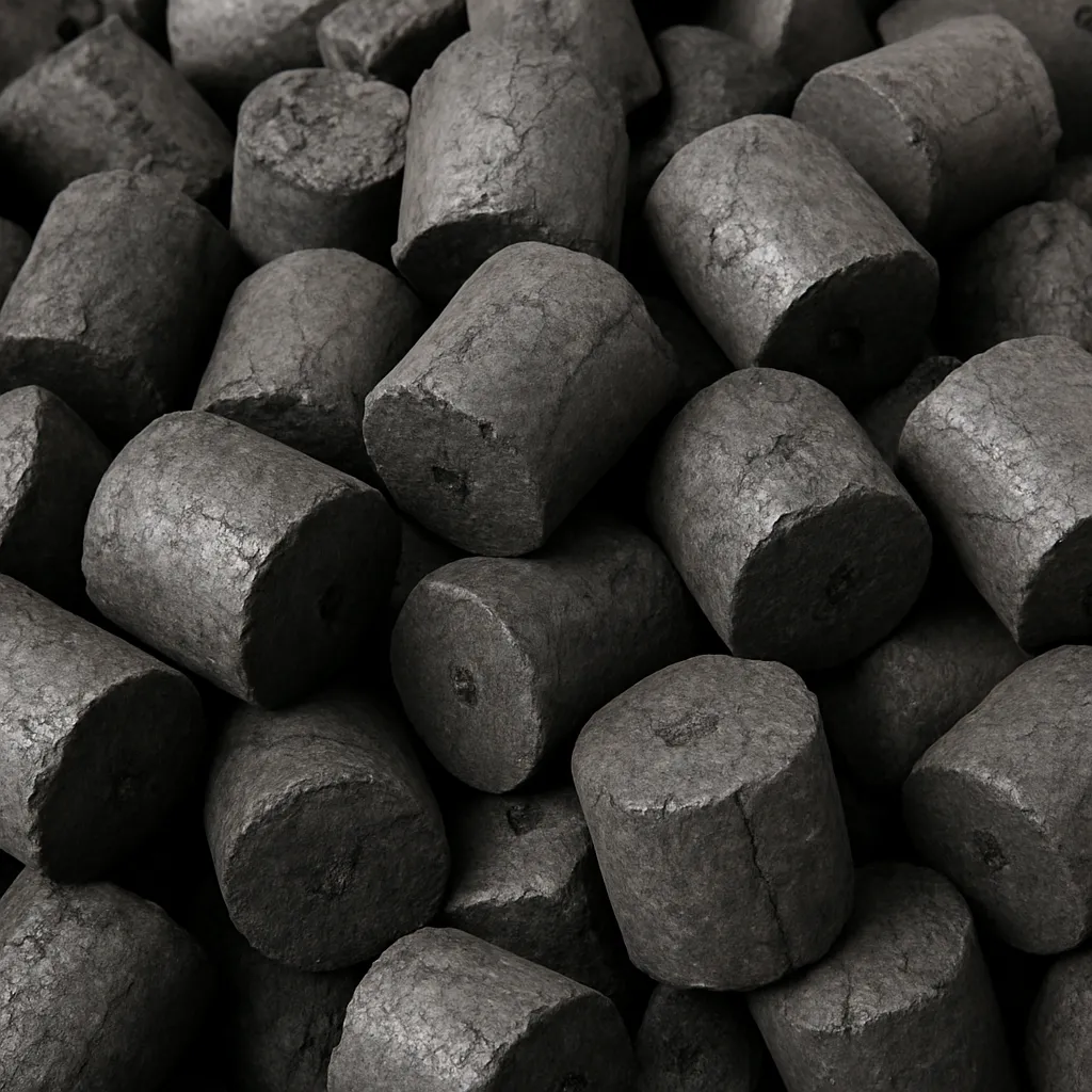 Lignite briquettes