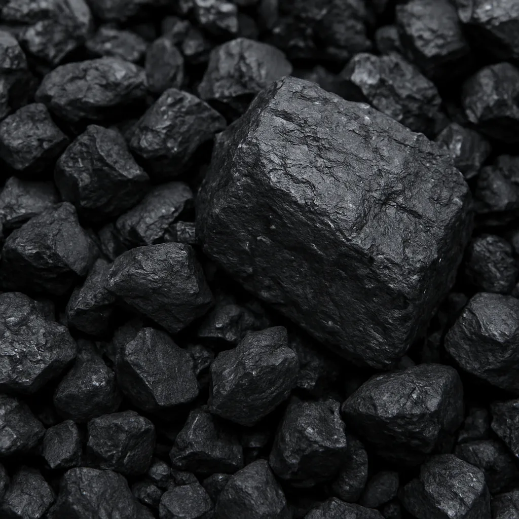 Non-swelling coal