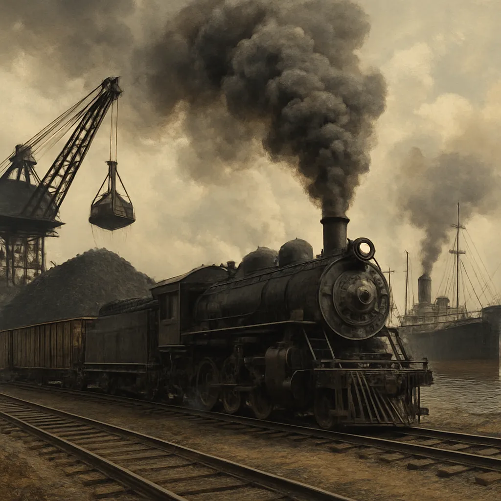 How Coal Powered the Expansion of Railways and Shipping