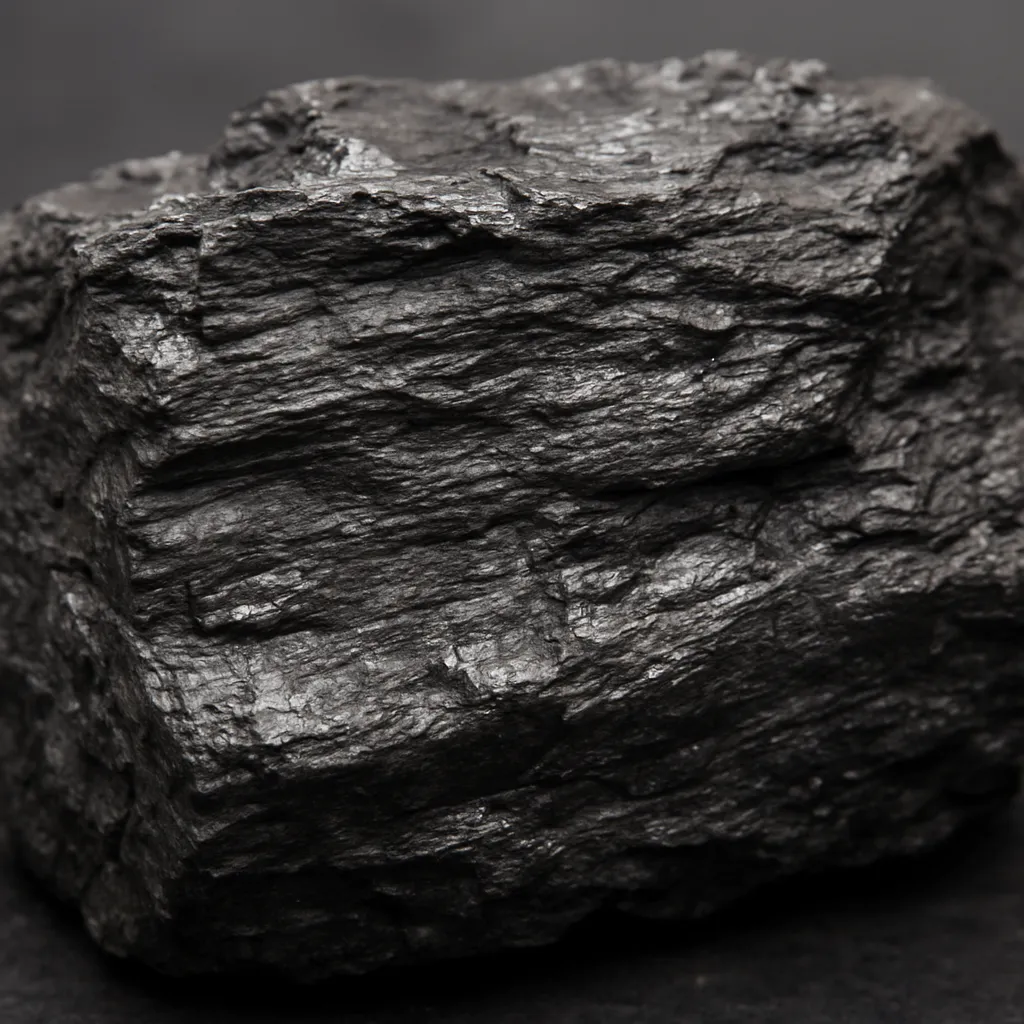 Geologically mature coal
