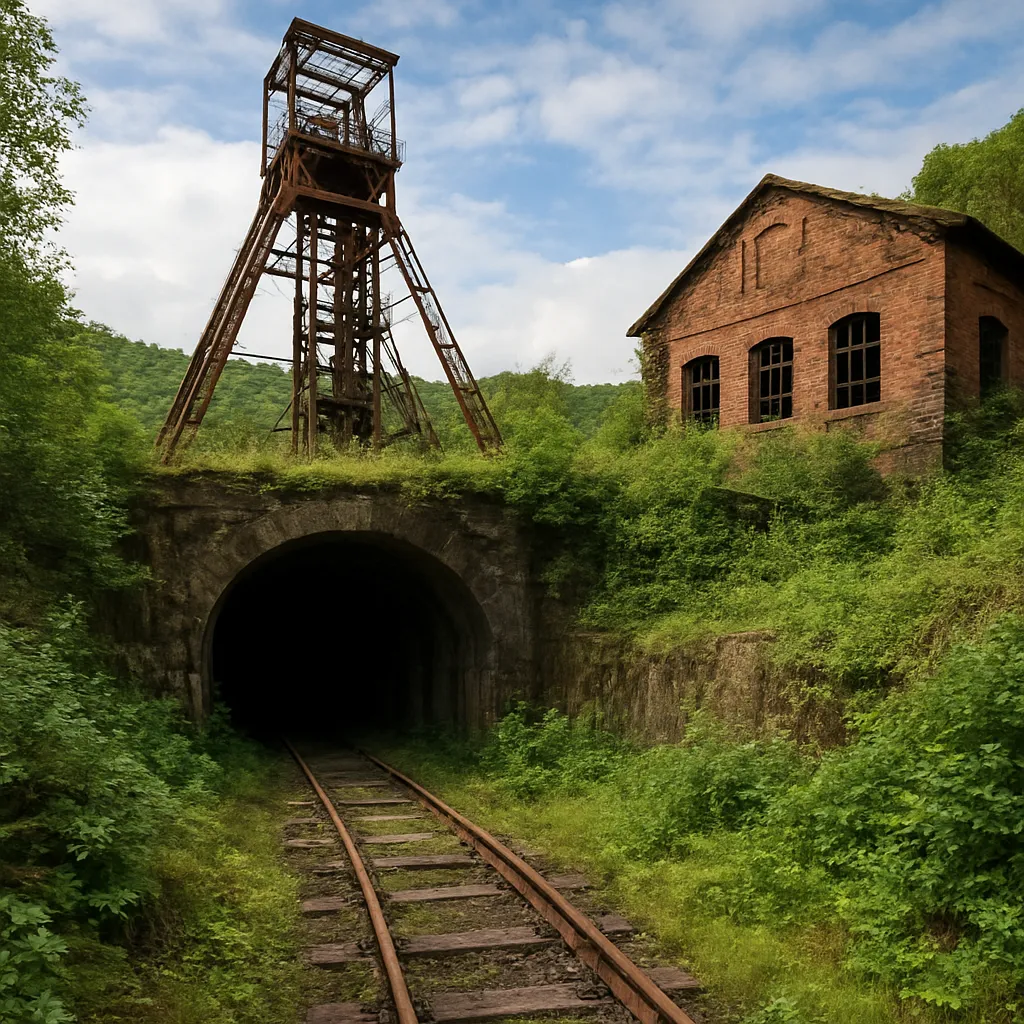 The Hidden Beauty of Abandoned Coal Mines