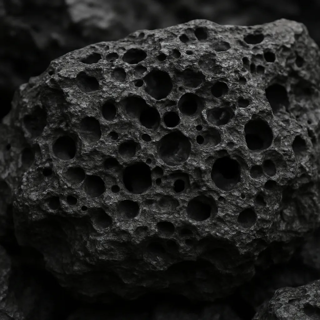 Porous coal