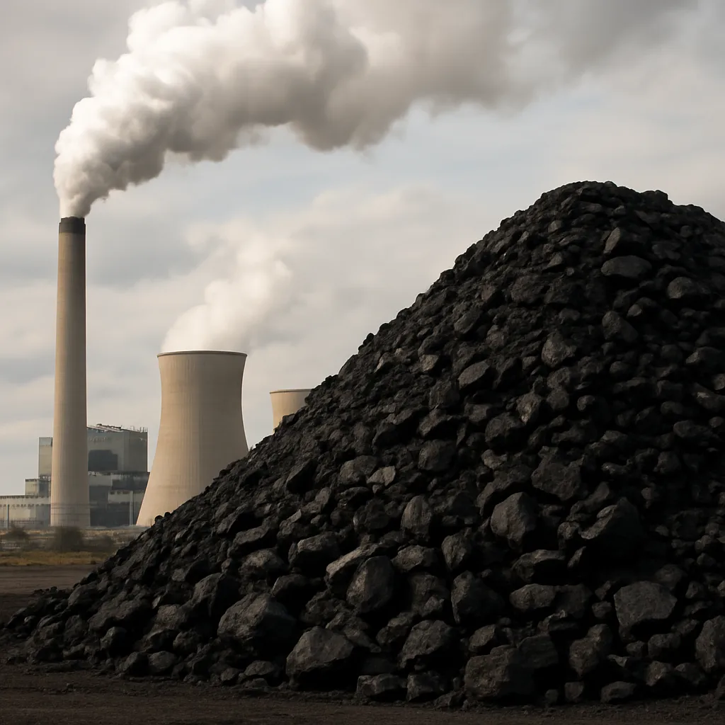 Emission-reduction coal